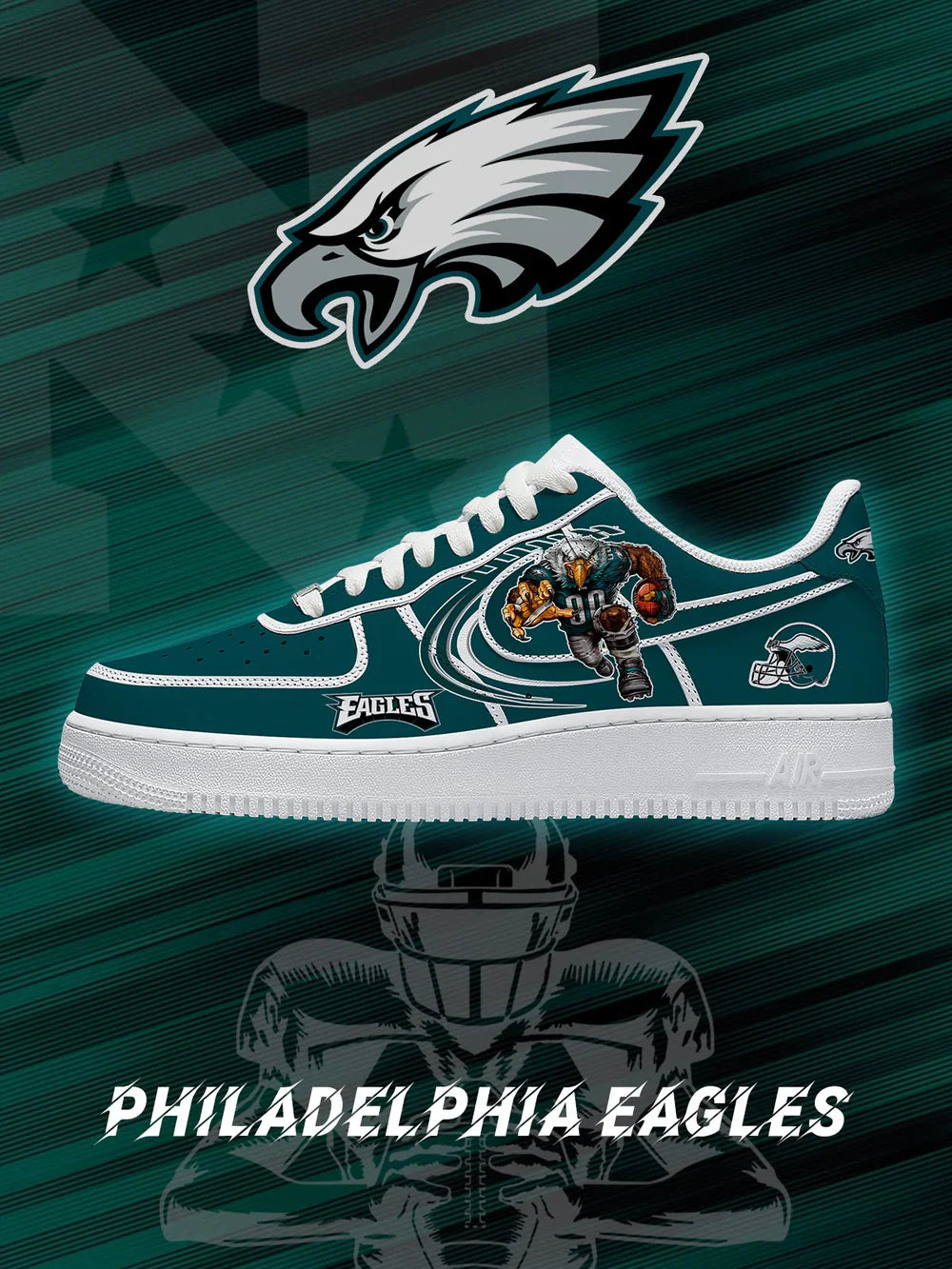 Philadelphia limited edition Design Shoes F1