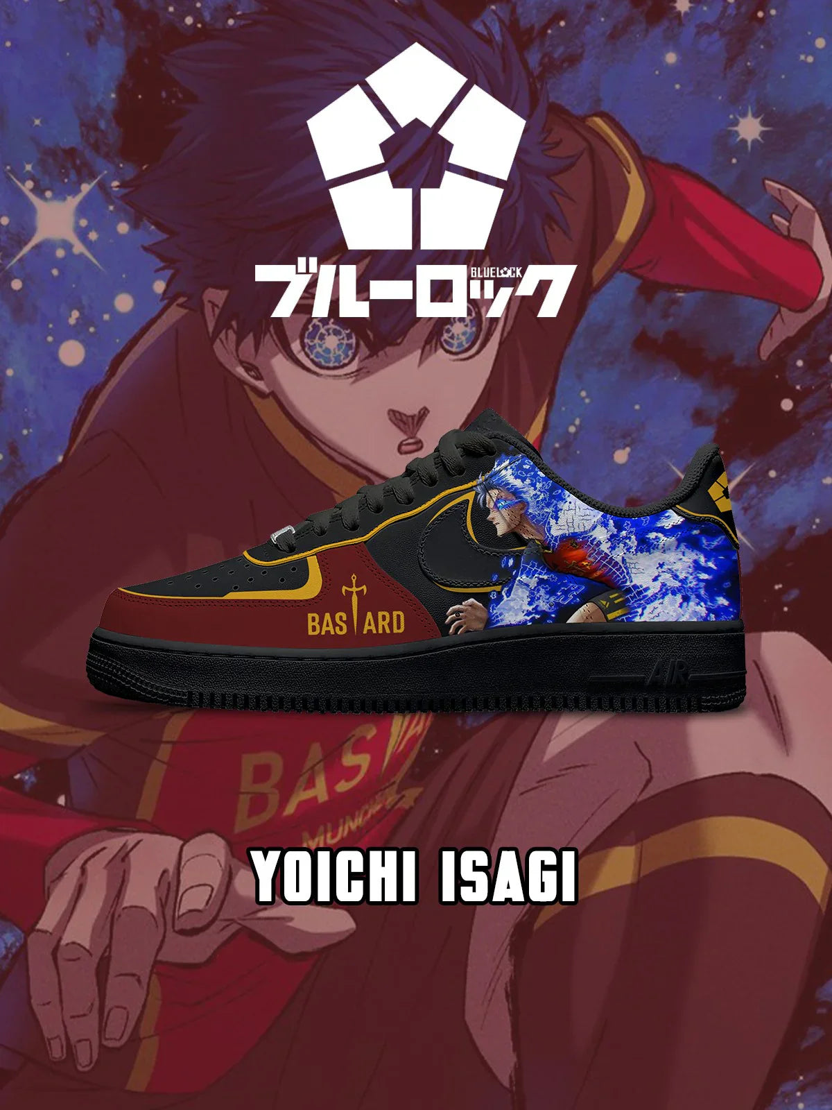Yoichi Isagi Design Chaussures F1