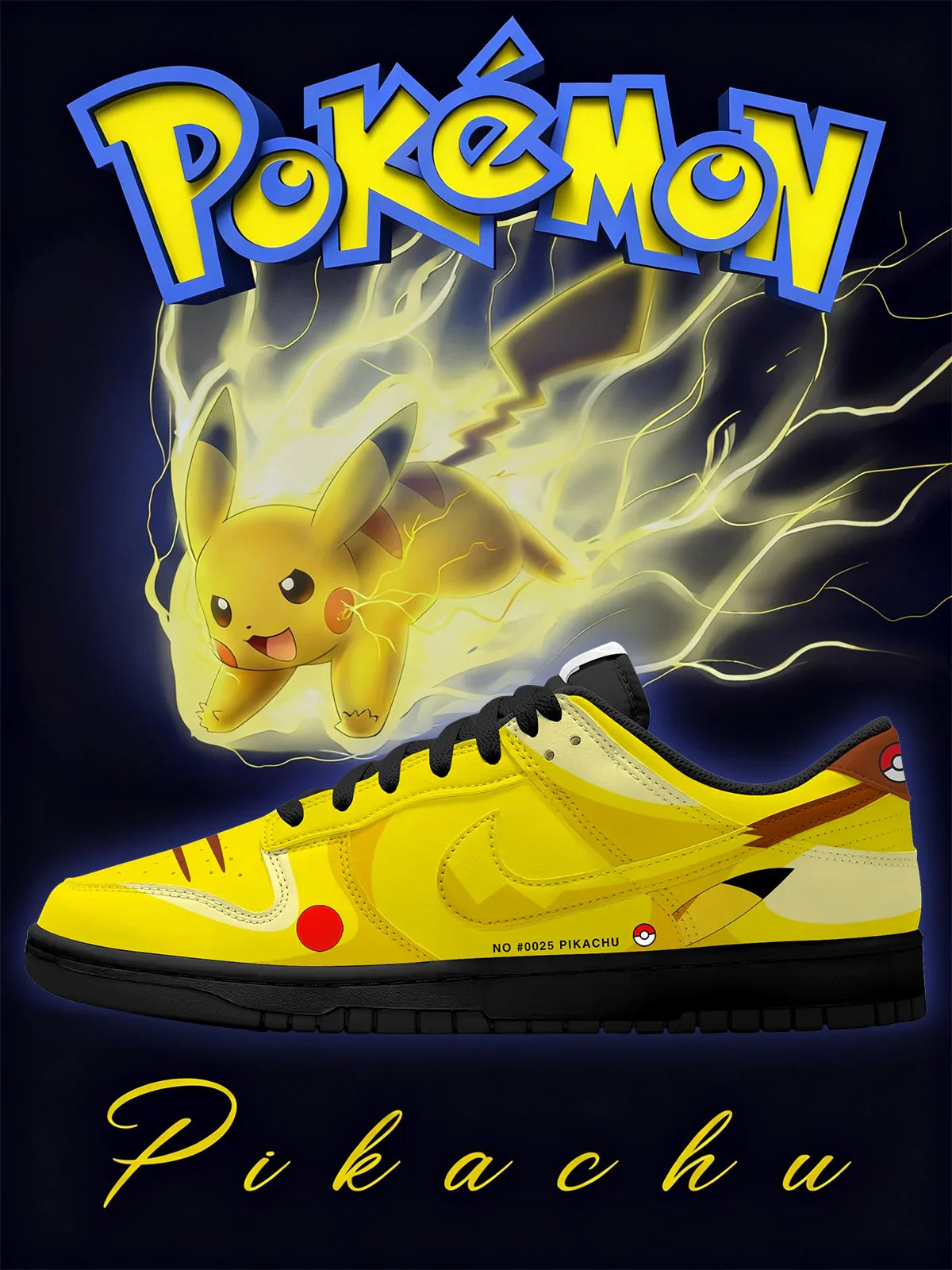 Pikachu Design Shoes DK