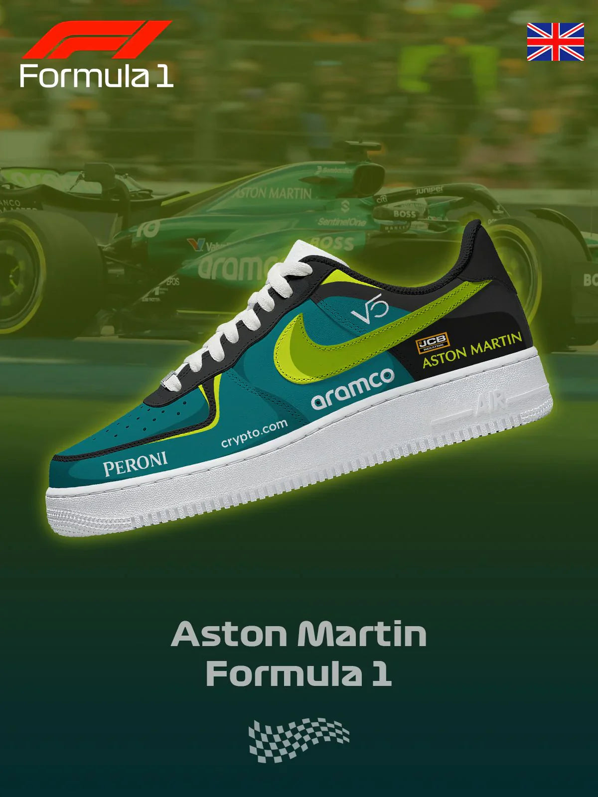 Personnalisez les chaussures AMR F.1 Design F1