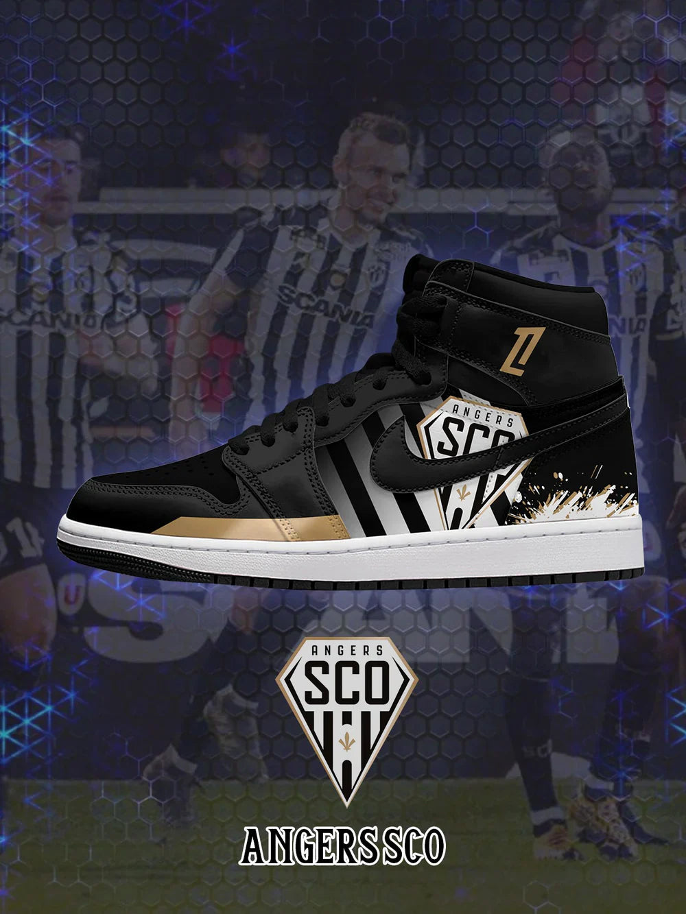 Angers (Adult and kids size available) Limited Edition Design Shoes J1