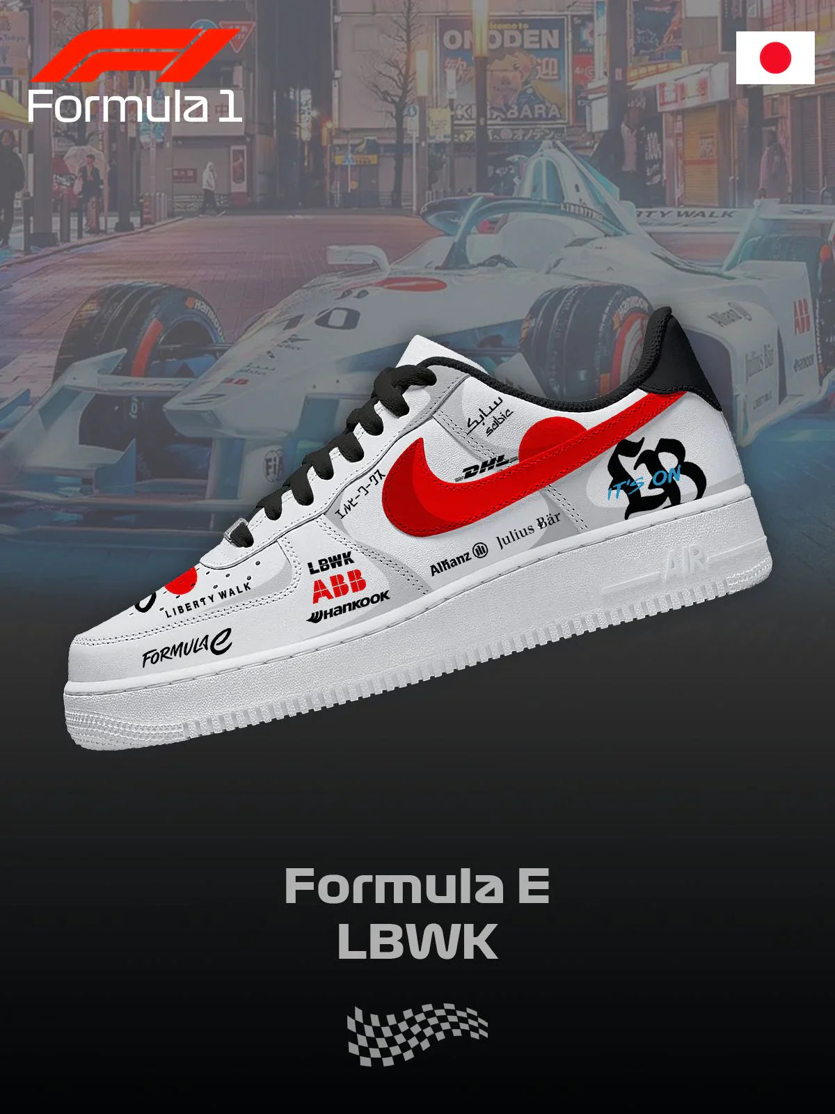 Personnalisez vos chaussures FE LBWK Design F1