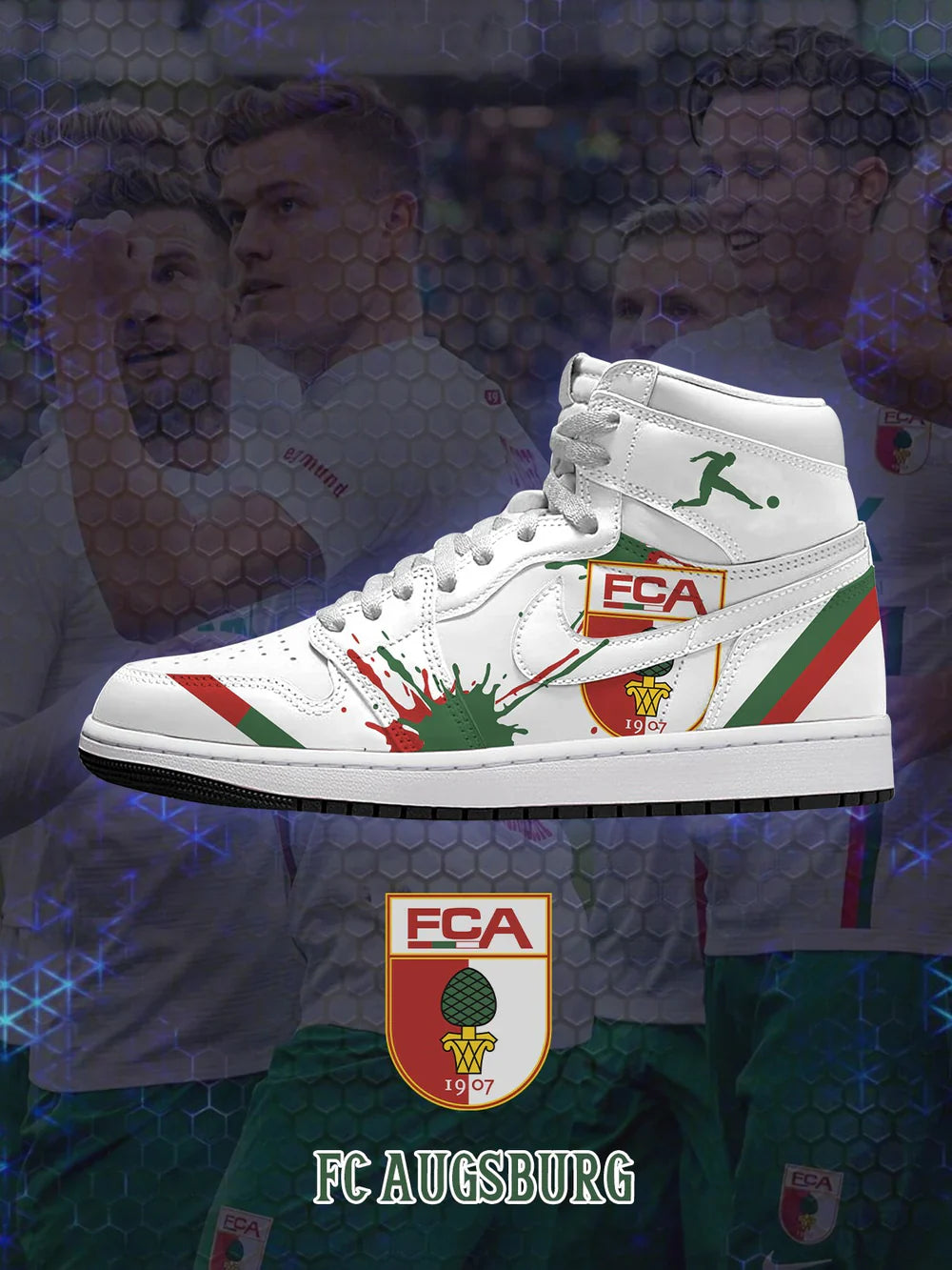 Augsburg (Adult and kids size available) Limited Edition Design Shoes J1