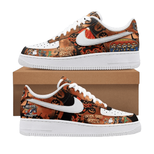 Chaussures de Halloween Grateful Dead Volez vos bonbons F1