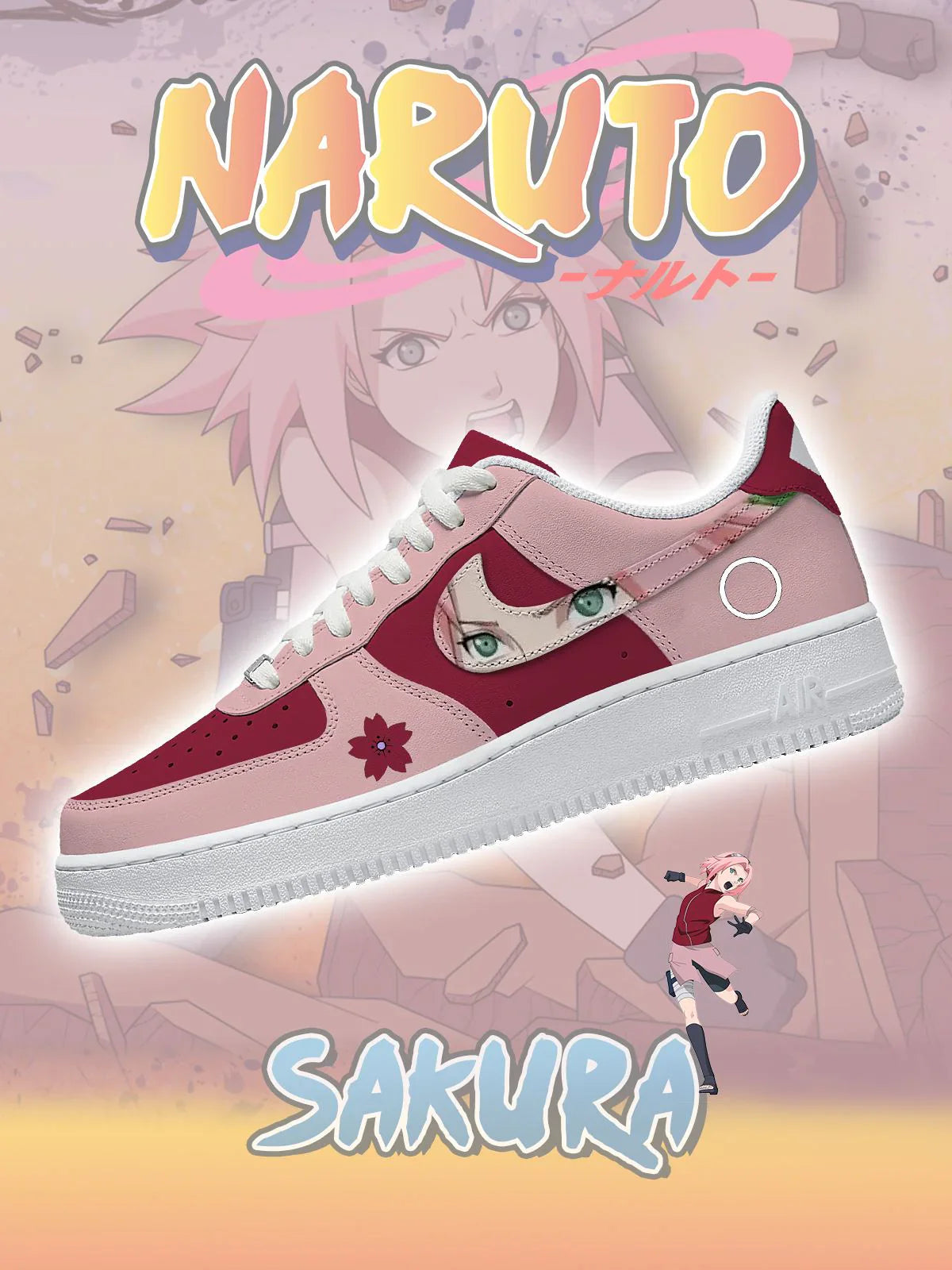Sakura limited edition Design Shoes F1
