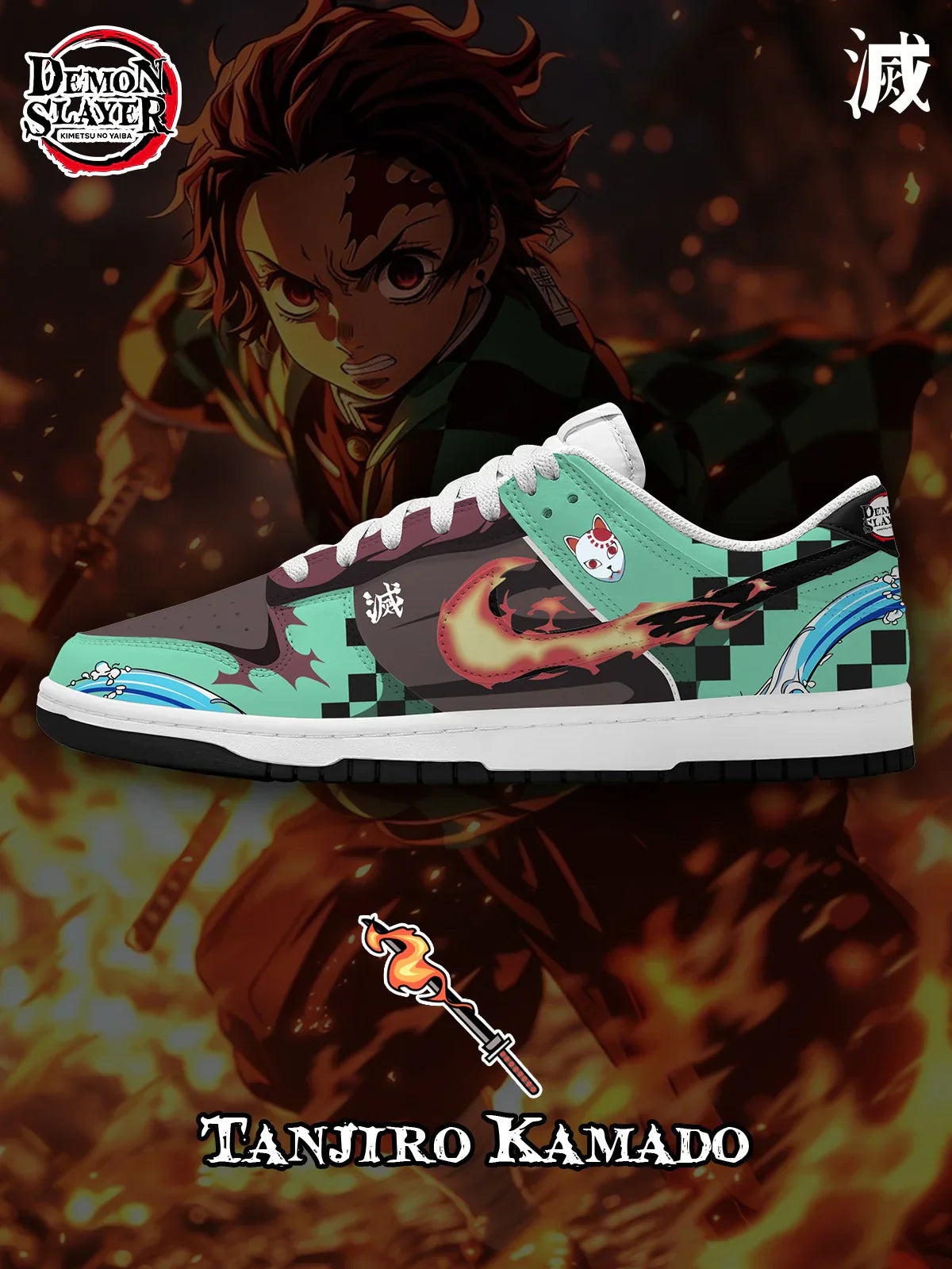 Tanjiro Kamado Design Shoes DK