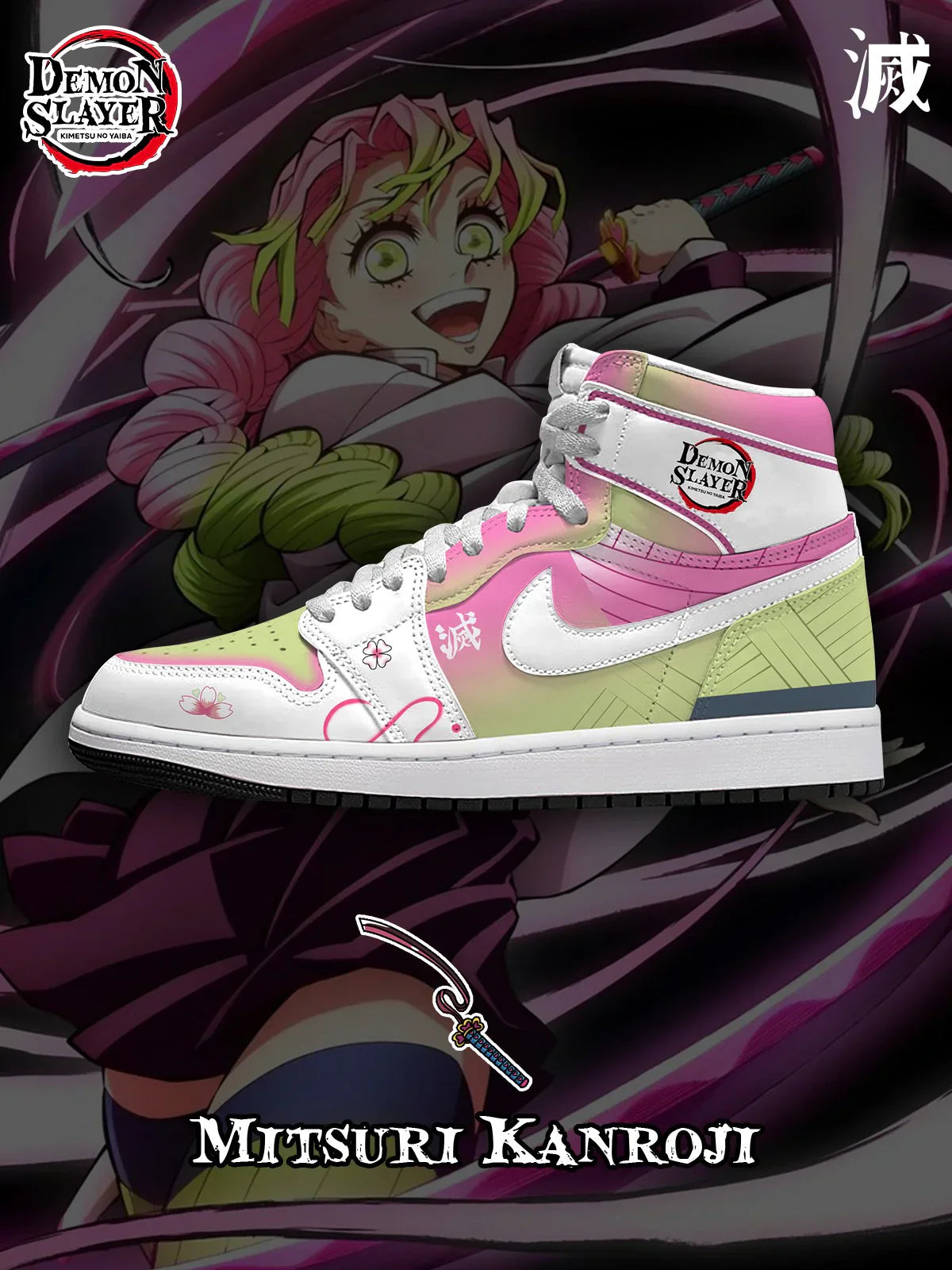 Chaussures Mitsuri Kanroji Design J1
