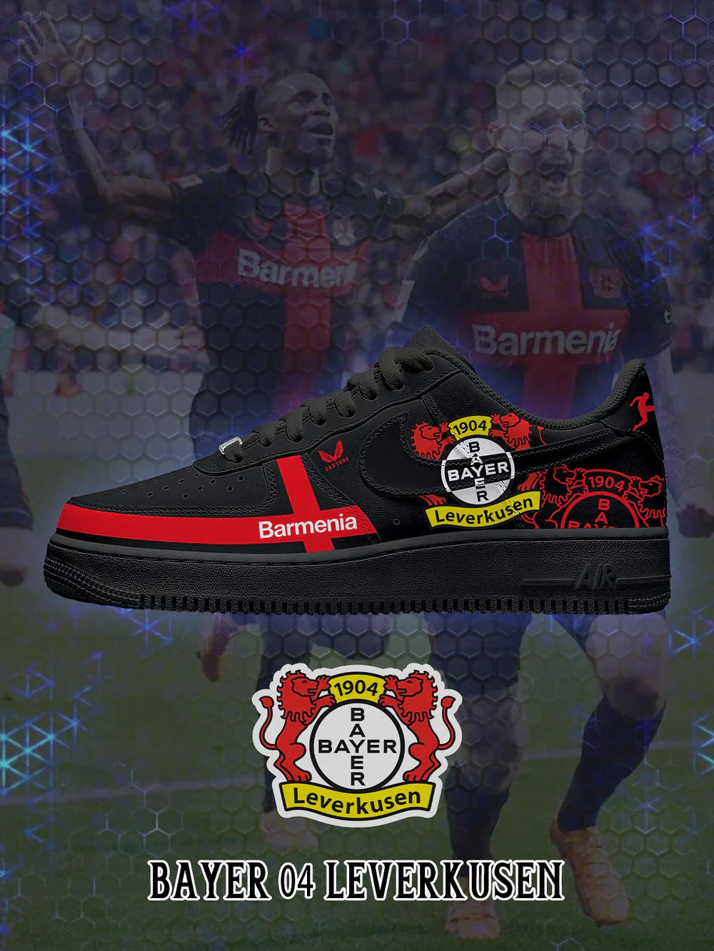 Leverkusen limited edition Design Shoes F1