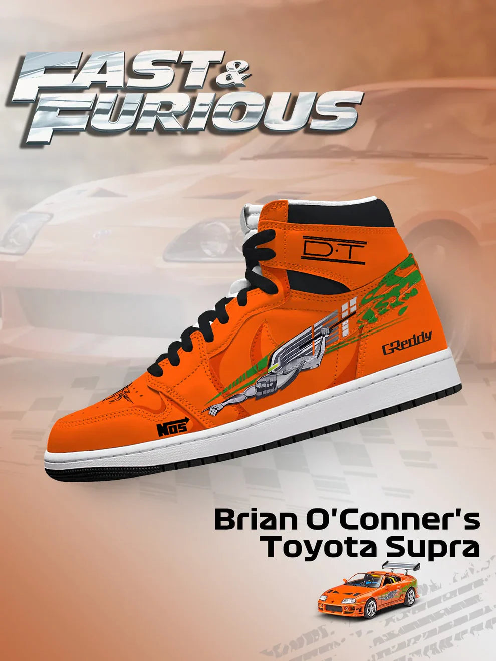 Chaussures Supra Design J1 de Brian O'Conner