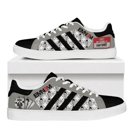 Zensiert Hallo, ich bin Slim Shady Design Schuhe Skate