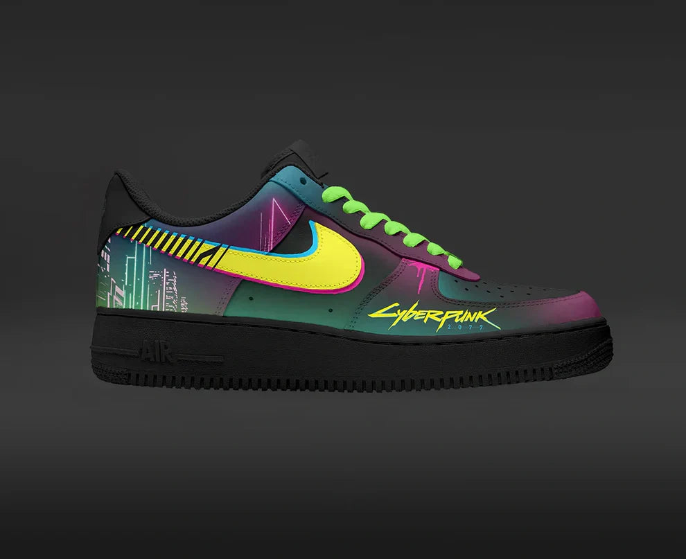Chaussures de conception cyberpunk F1