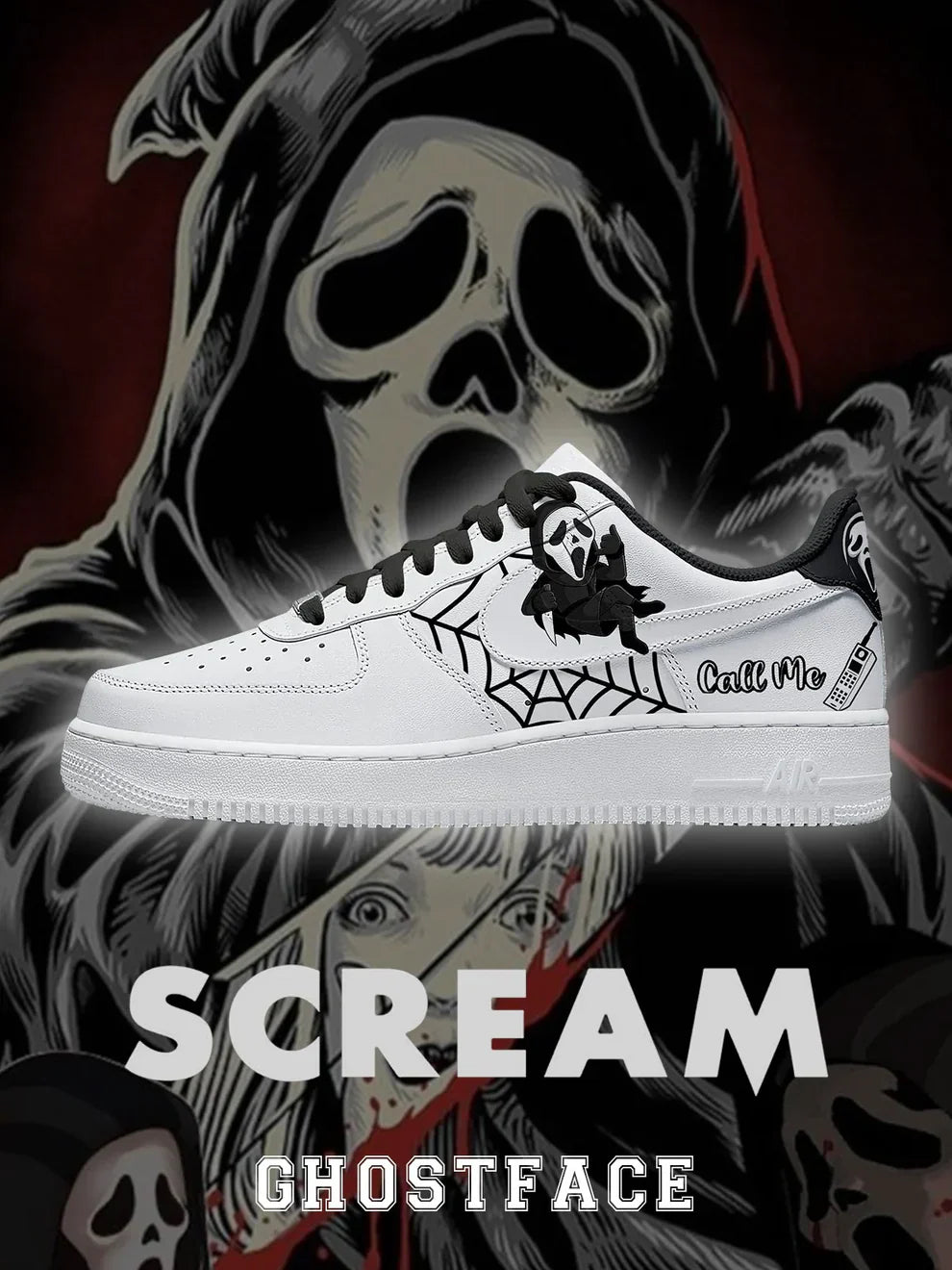 Chaussures Ghostface Design F1