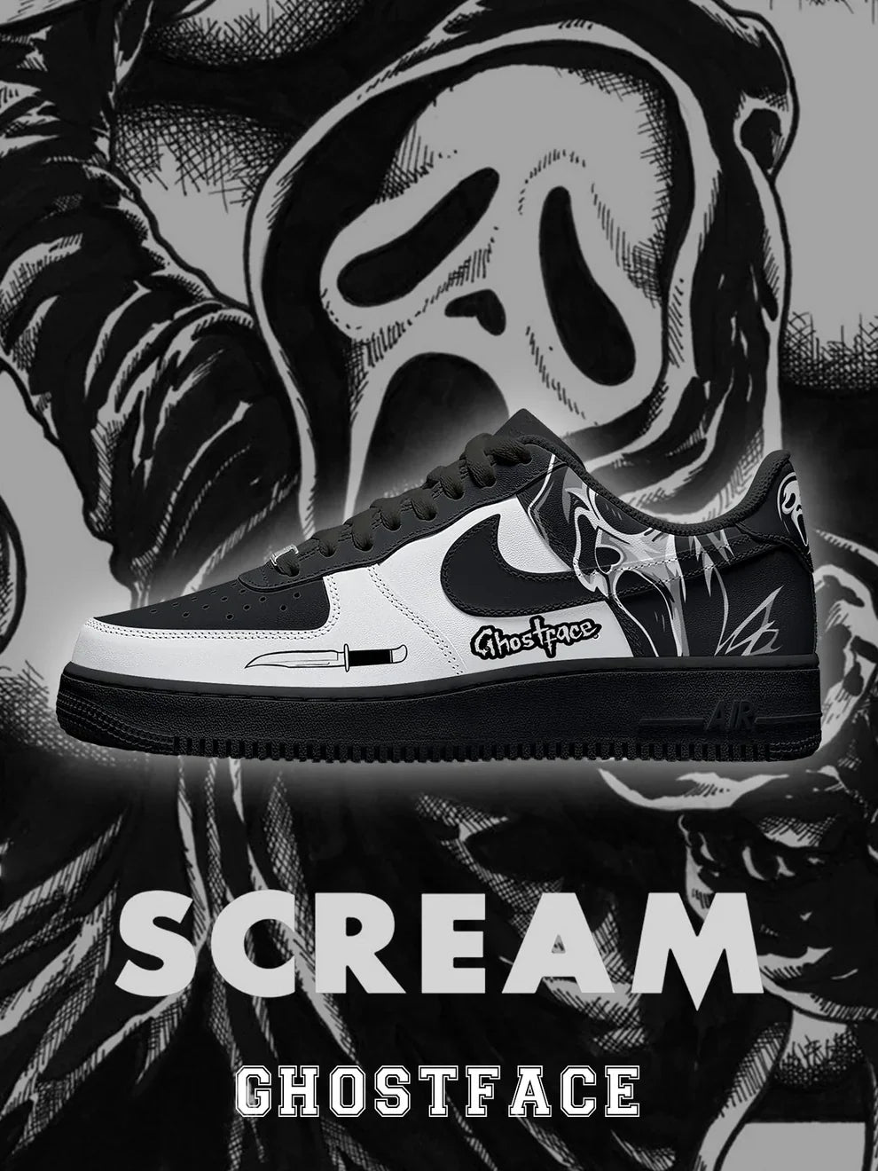 Chaussures Ghostface Design F1