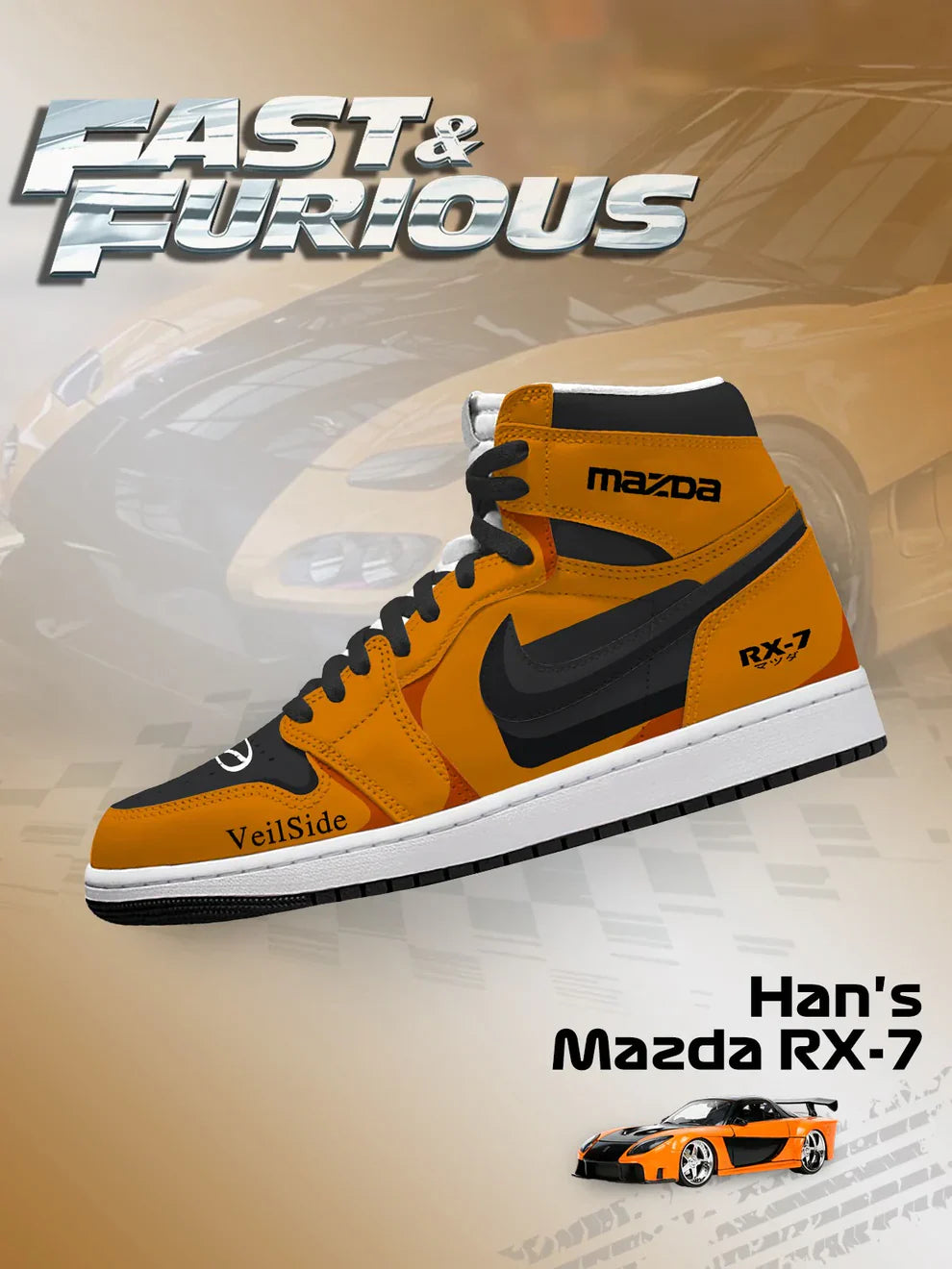 Chaussures Han's RX-7 Design J1