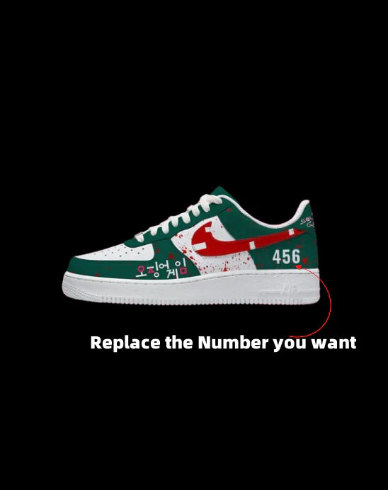 Chaussures personnalisables avec numéro de joueur F1