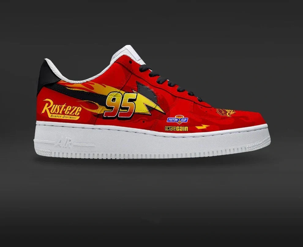 Lightning McQueen Design Schuhe F1