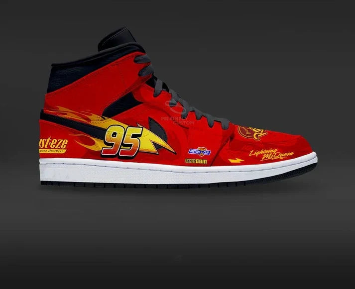 Chaussures design Lightning McQueen J1