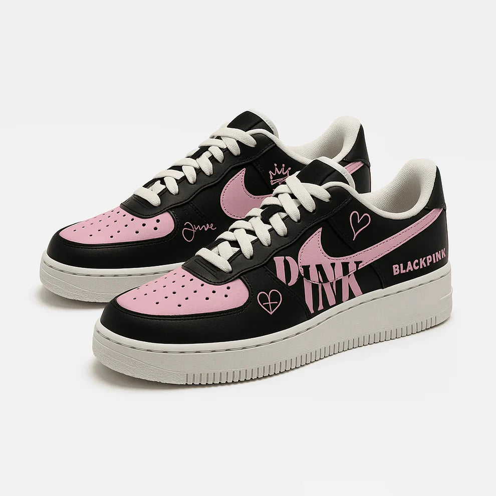 Chaussures Design Rose F1