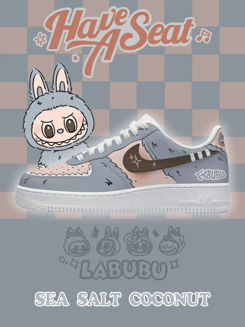 Chaussures au design noix de coco et sel de mer F1