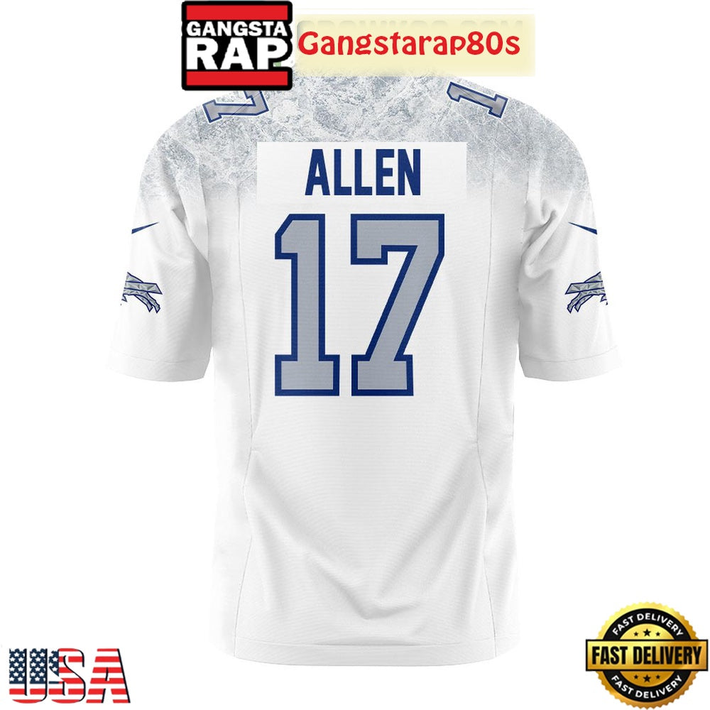 Buffalo Bills Cold Front Rivalries Uniform 2025 Custom Football Jersey