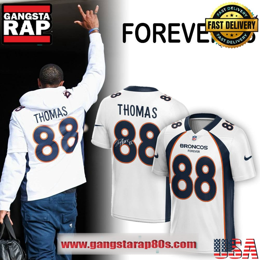 Denver Broncos Forever Our 88 Special Custom Football Jersey