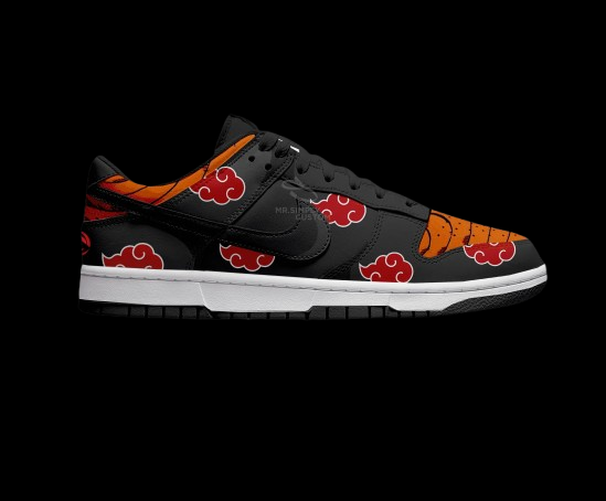 Chaussures basses J1 Obito Akatsuki Design