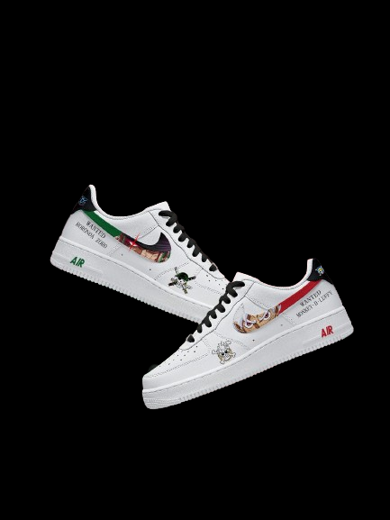 Chaussures Design Zoro & Luffy F1