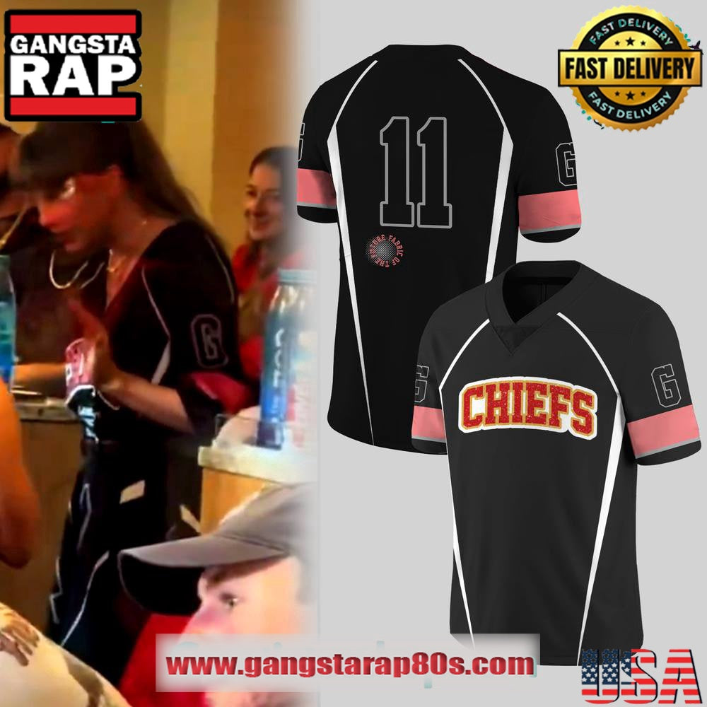 Taylor Swift In Kansas City Chiefs Limited Edition Special Custom Football Jersey