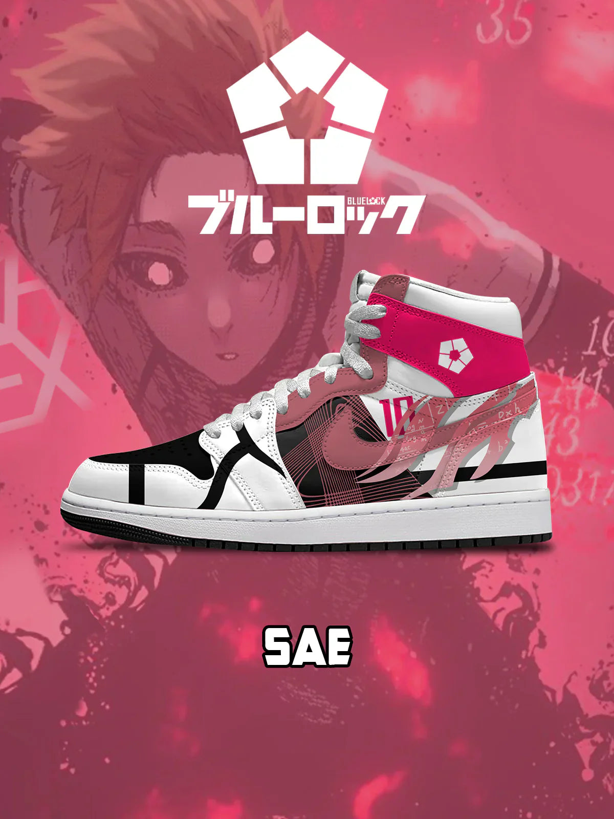 Sae Itoshi  (Adult and kids size available) Limited Edition Design Shoes J1