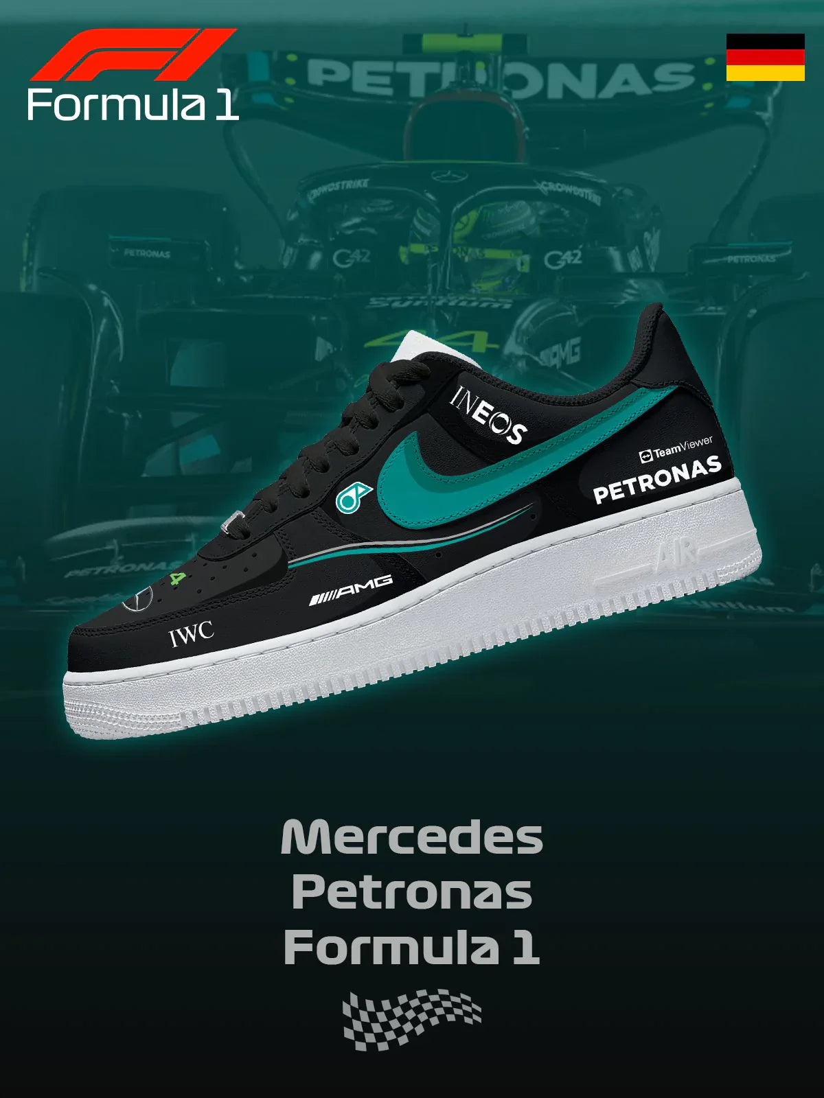 Chaussures personnalisées MAP F.1 Design F1