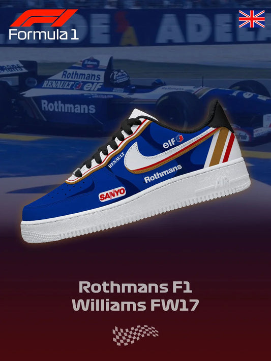 Chaussures Williams FW17 personnalisées F1
