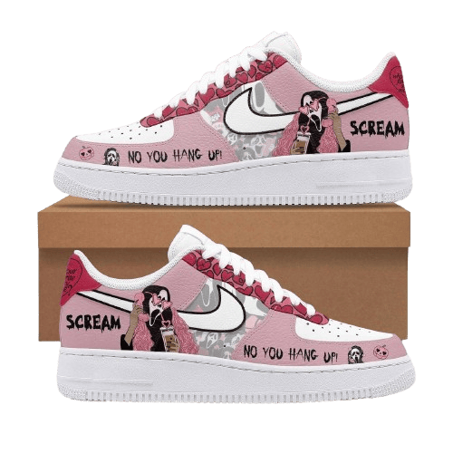 Chaussures roses à motif amour F1
