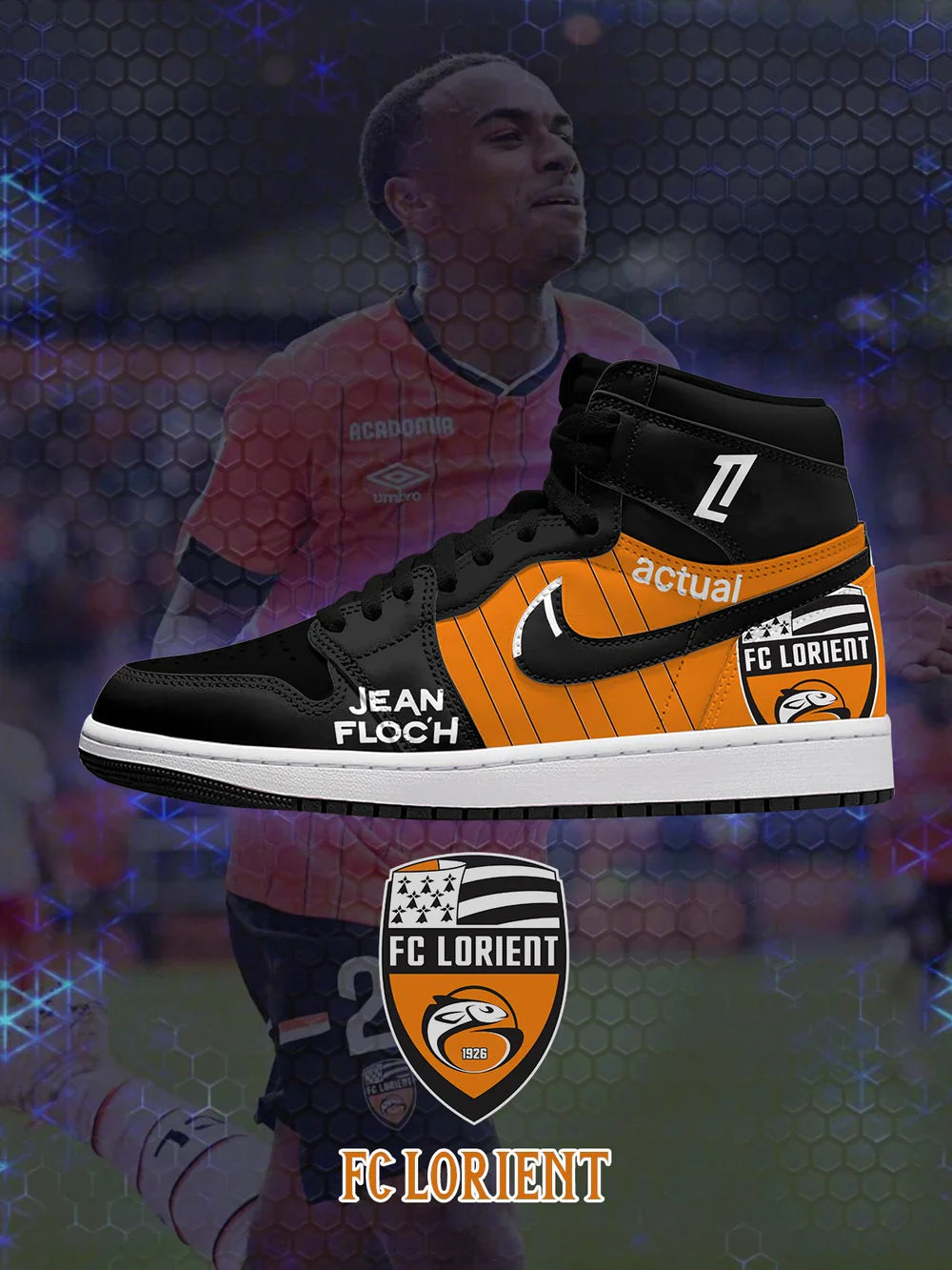 Lorient (Adult and kids size available) Limited Edition Design Shoes J1