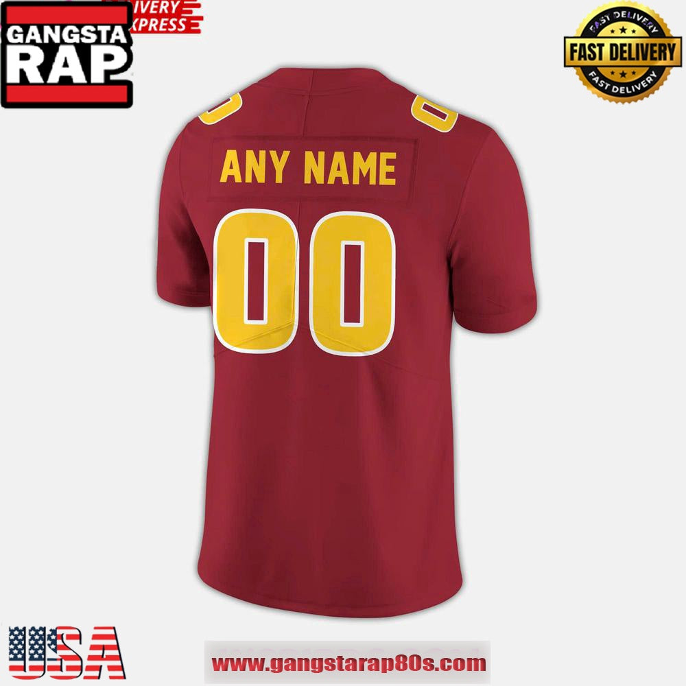 2025 Arizona State Sun Devils New Season Red Custom Football Jersey
