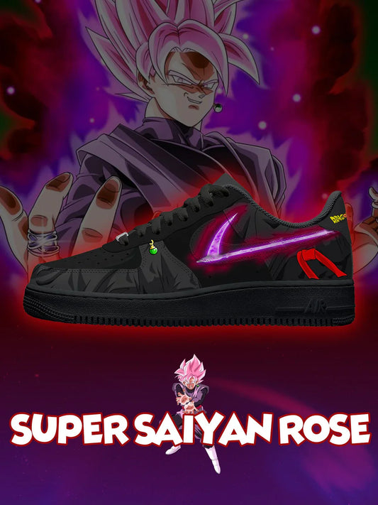 Chaussures F1 Super Saiyan Rose Design