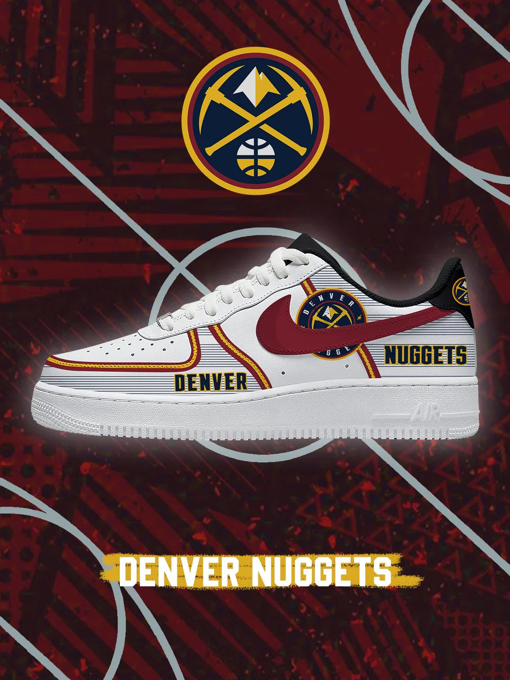 Denver Basketball limited edition Design Shoes F1