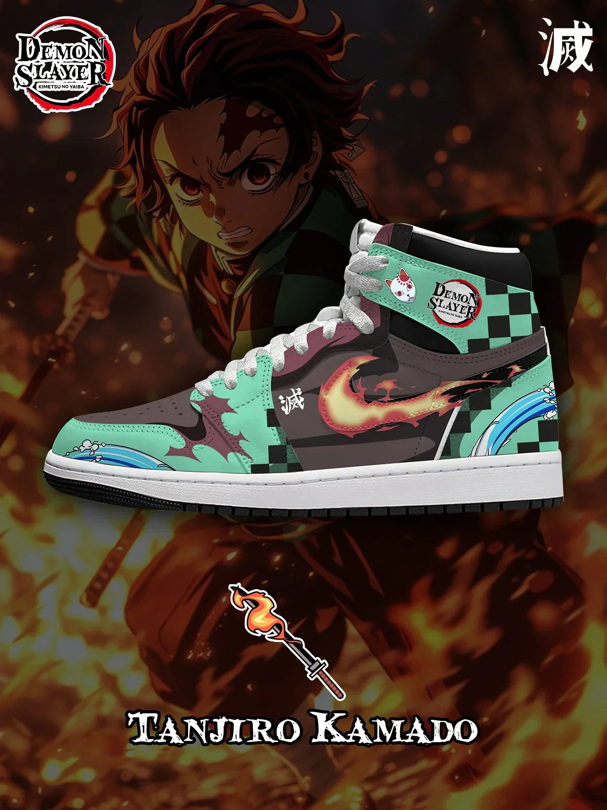 Chaussures Tanjiro Kamado Design J1