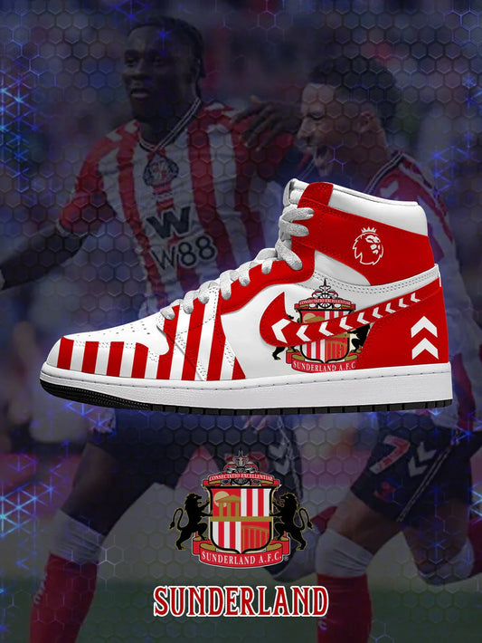 Sunderland  (Adult and kids size available) Limited Edition Design Shoes J1
