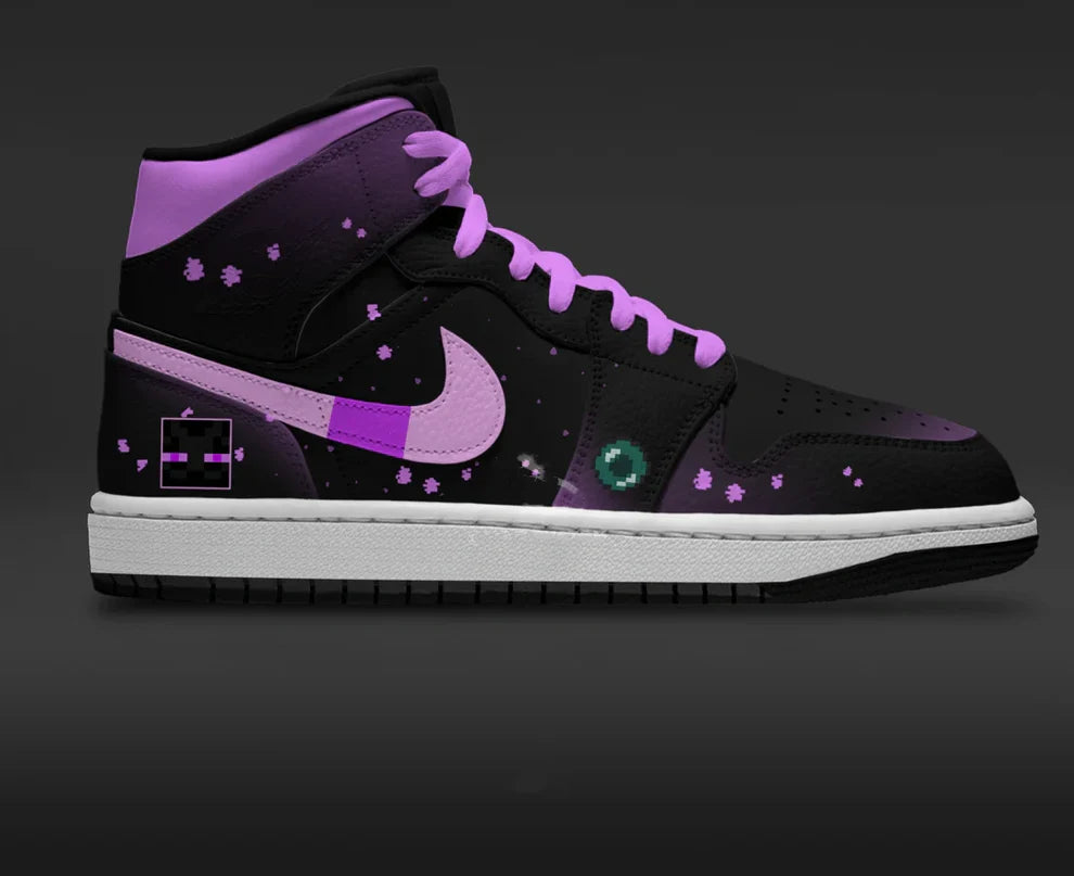Enderman Design Shoes J1