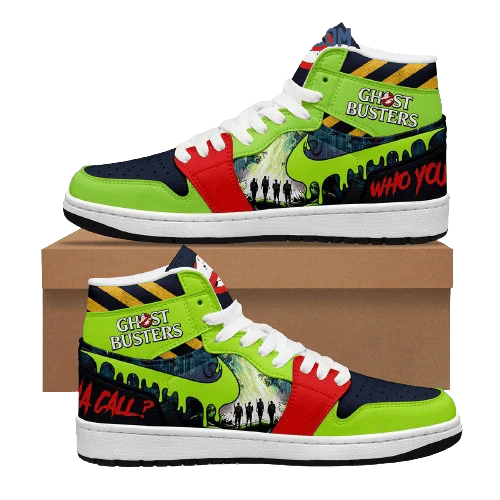 Ghostbusters Who You Gonna Call Save You Design Shoes J1
