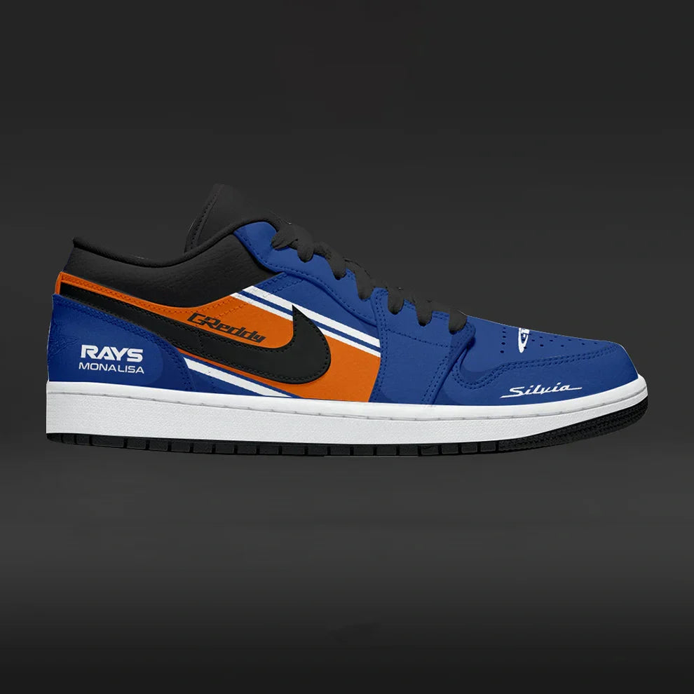 Han Lue's Monalisa Design Shoes J1 Low Top