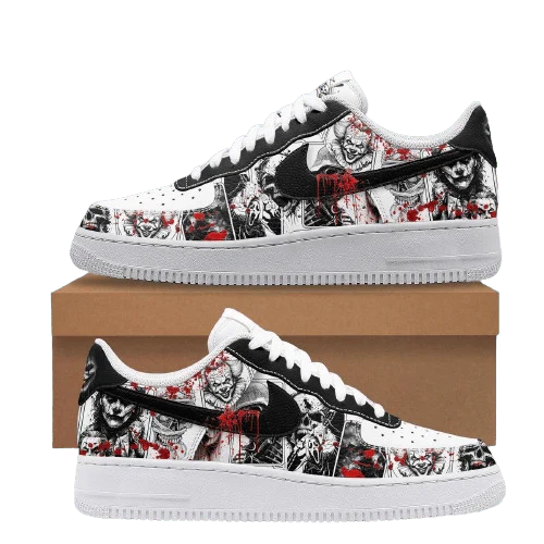 Horror Movies Club In Halloween Design Shoes F1