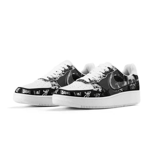 Live Fast Die Whenever limited edition Design Shoes F1