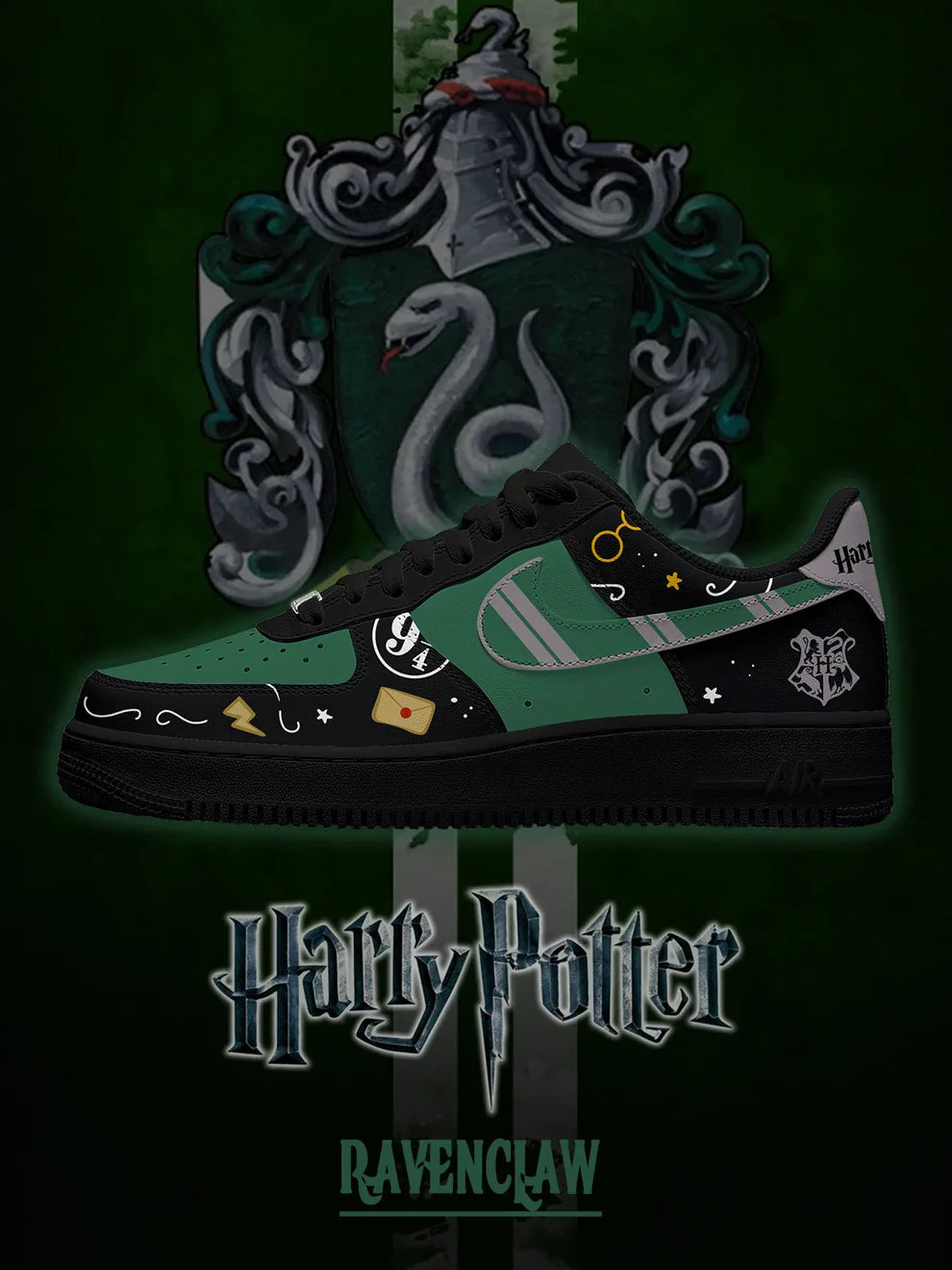 Slytherin limited edition Design Shoes F1