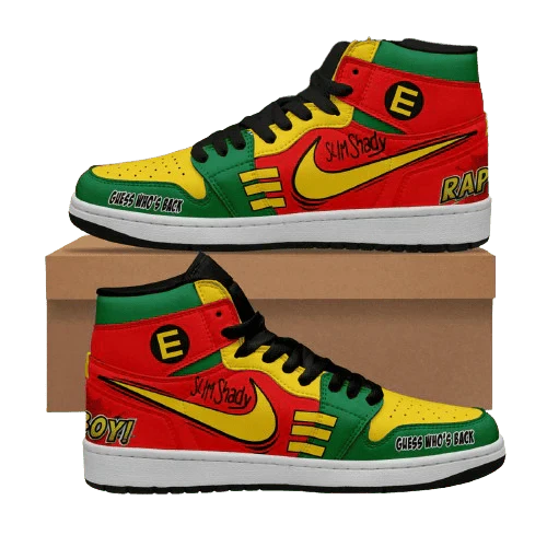 Without Me Guess Who¡¯s Back Ronin Slim Shady Design Shoes J1