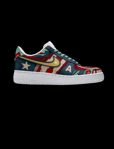 Zombie Amercia limited edition Design Shoes F1