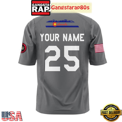 Air Force Falcons Football Air Power Custom Football Jersey