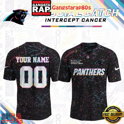 All Team NFL x Crucial Catch Intercept Cancer Custom Football Jersey