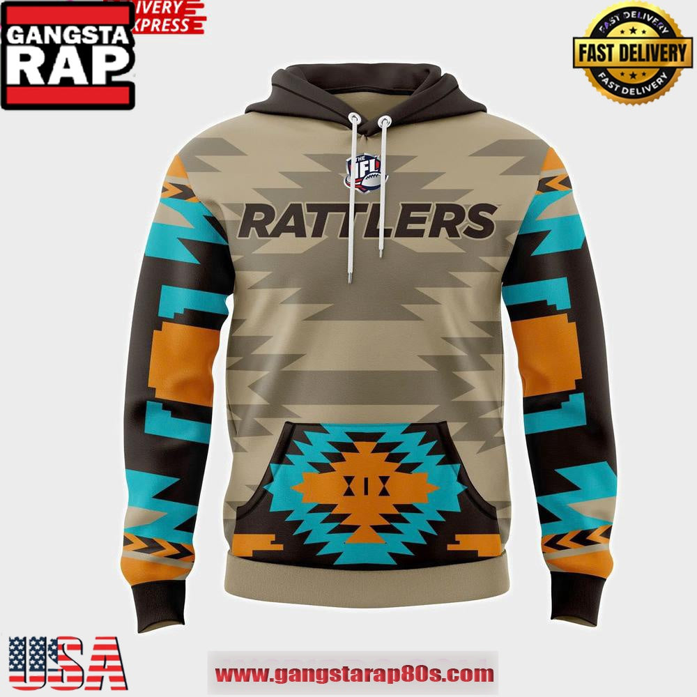 Arizona Rattlers x Native American Heritage Night 2025 Custom Football Jersey