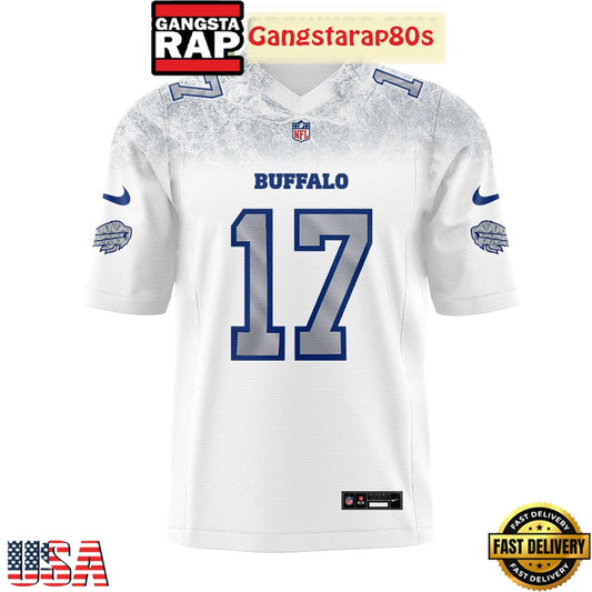 Buffalo Bills Cold Front Rivalries Uniform 2025 Custom Football Jersey